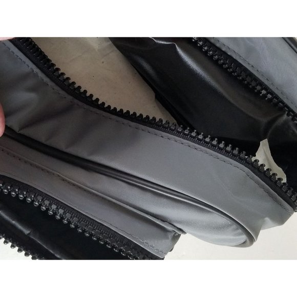 Mens Bluestar Gray Overnight Accessories Lucent Technologies 2 Compartments Bag - Picture 6 of 7